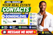 migrate your real estate contacts from spreadsheet or CSV to gohighlevel