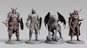 create 3d printable figures miniature statues collectables stl 3mf models print