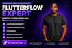 flutterflow app developer, dating fintech mobile app flutter mobile app