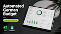 create a custom automated german budget excel sheet annual budget spreadsheet