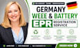 handle eu epr registration, wee, battery, amazon compliace