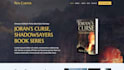 build squarespace author website book writer portfolio publishing website