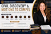 draft discovery requests responses objections and motions to compel