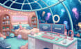 create custom animated vtuber background with matching bgm