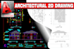 draw or convert sketch drawings to 2d autocad drawings