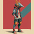 create detailed mecha robot character design