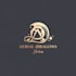 make good looking clean ice dancing logo