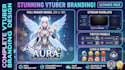 create anime style branding for your vtuber channel