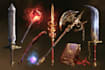 draw custom dnd weapons, magic items, and fantasy equipment