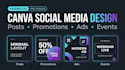 create modern canva designs for social media