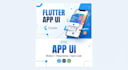 develop modern responsive flutter mobile app UI