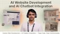 build a modern ai powered website with chatbot integration