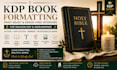 format your christian book, devotional and prayer journal for KDP
