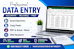 data entry copy paste