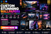 custom stunning wallpapers for PC, mobile, desktop, iphone, ipad and laptop