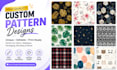 create customized pattern illustration