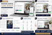 design a modern dental landing page