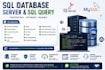 develop sql server database and write complex sql queries