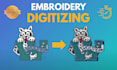 do custom embroidery digitizing and convert logo to dst