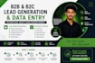 lead generation b2b research and accurate data entry