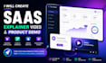 create a saas explainer video or product demo videos