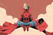draw powerful superhero characters and action comic scenes