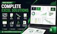 create an interactive excel dashboard and KPI report
