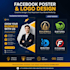 do facebook poster and creative logo