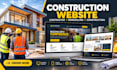 design construction website contractor website construction remodeling  website