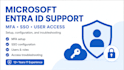 configure microsoft entra id mfa sso and user access