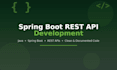 develop a secure spring boot rest apis with java