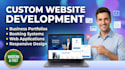 build custom web applications, portfolios, booking systems or modern webs