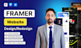 fix framer website, design develop framer website, official figma framer expert