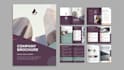 design business real estate company profile catalog  product magazine brochure
