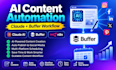 content automation system with claude, buffer  n8n