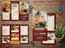 design canva editable menu, wedding, chalkboard and rustic, fast food,cafe menu