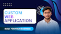 build a custom full stack web application