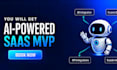 build scalable ai saas, mvp development and full web app