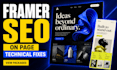 optimize your framer website SEO and fix technical issues