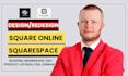 redesign square online seo redesign squarespace squarespace website development