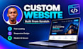 build a modern responsive custom website