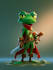 draw 2d game character illustration