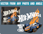 vectorize, redraw or recreate your logo and image
