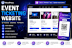 create wordpress event ticketing website, qr tickets, booking and payment system