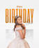 design aesthetic birthday cards and posters