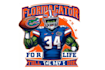 create custom traditional crocodile football logo designs