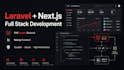 build a full stack web application with laravel PHP and next js