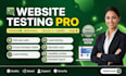 website testing with bug reports and screen captures