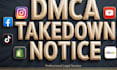 remove copyrighted content by sending dmca takedown notice