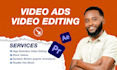 professionally edit your video ad or brand video